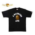 BAPE "College" Tee Black