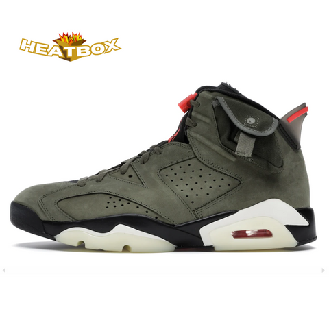 Air Jordan 6 Retro x Travis Scott "Olive"